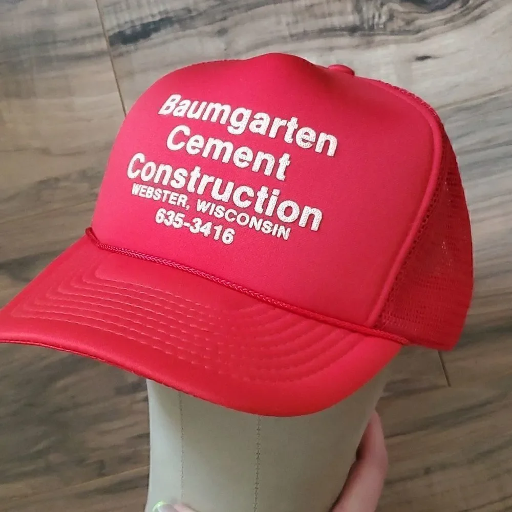 Vintage Trucker Hat | Baumgarten Cement Construction